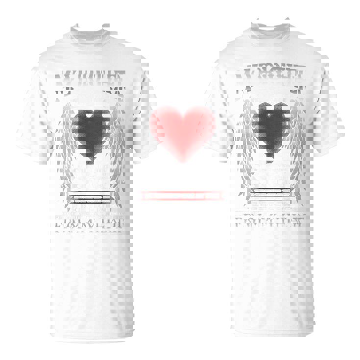 バックプリント My Guardian Angel Brotherメモリアル Tシャツ