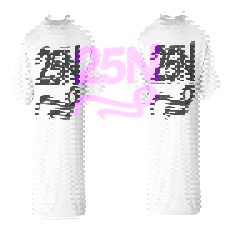 25N Diseño Feminista Camiseta unisex