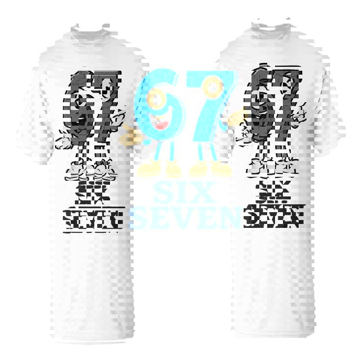 67 シックスセブン 6-7 Gen Alpha イタリアンブレインロットゲームミーム Tシャツ