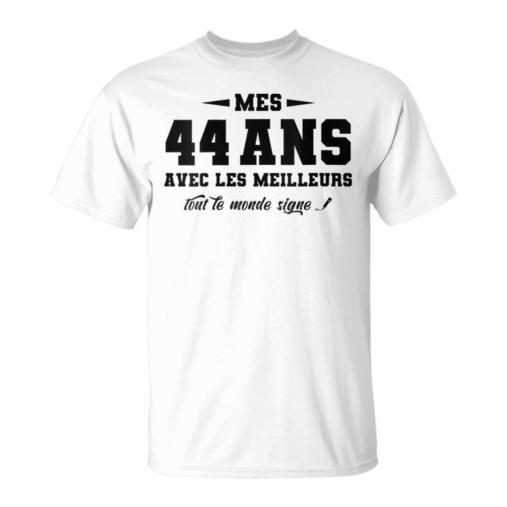 Àigner Anniversaire 44 Ans Cadeau Anniv 44 Ans T-Shirt