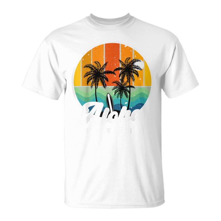 Aloha Hawaii Palm Beach Chemise Hawaïenne Pour Enfants Adolescents Garçons T-Shirt
