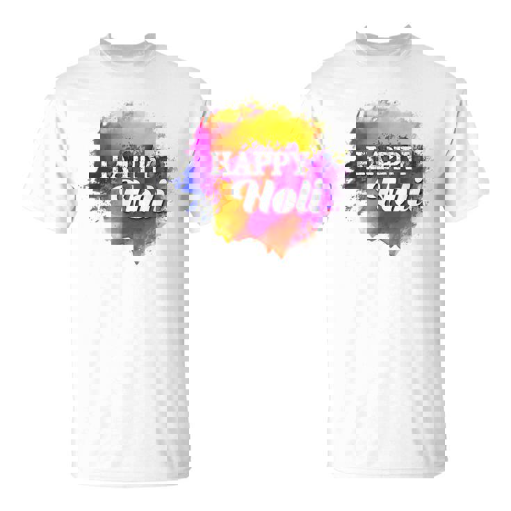 Colormear Happy Holi Tシャツ
