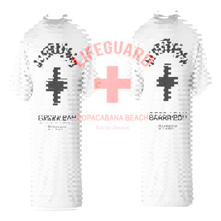 Copacabana ビーチライフガード Tシャツ