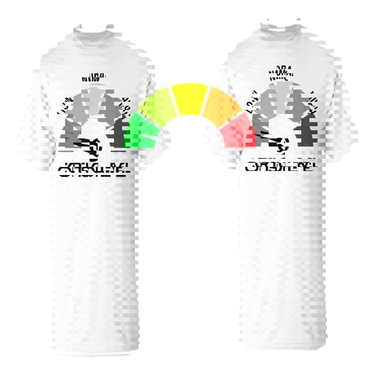 Cortisol Leveltresschool Andtudents Tシャツ