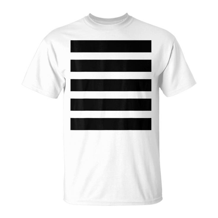 Costume D'abeille Abeille Rayures Rayé Carnaval T-Shirt