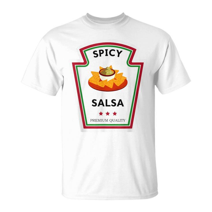 Costume De Groupe Condimentsalsa Épicé T-Shirt