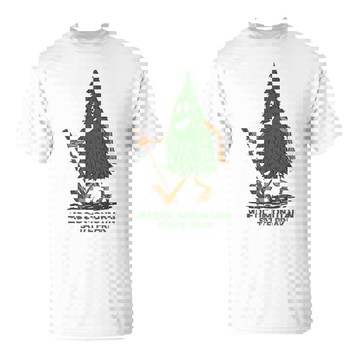 Cute Hiking Tree Medoc Mountain State Park North Carolina T-Shirt