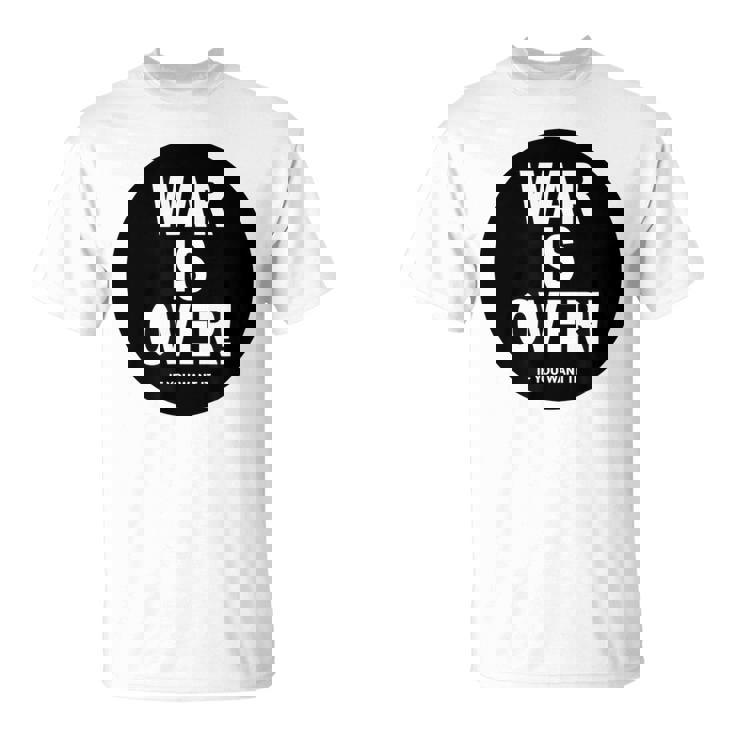 Exclusive War Is Over If You Want It 限定版 Tシャツ