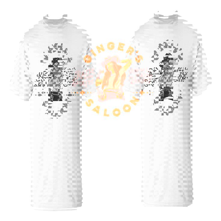 Gingersaloon ヴィンテージ ウイスキー レッドヘッド ダイブバー アーティストギフト Tシャツ