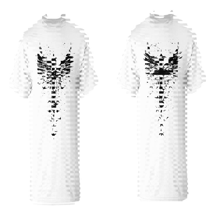 Gothic Cross Emo Grunge Aesthetic Tank Top T-Shirt