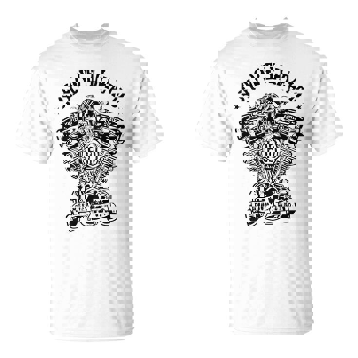 Hdhovelhead アメリカンバイクレジェンドtwin エンジンスカル Tシャツ