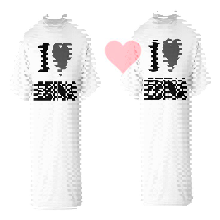 I Heart 海老名 日本ラブ日本土産 Tシャツ