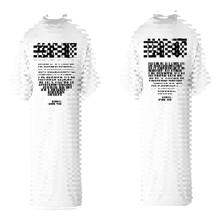 Isaiah 41 Tシャツ