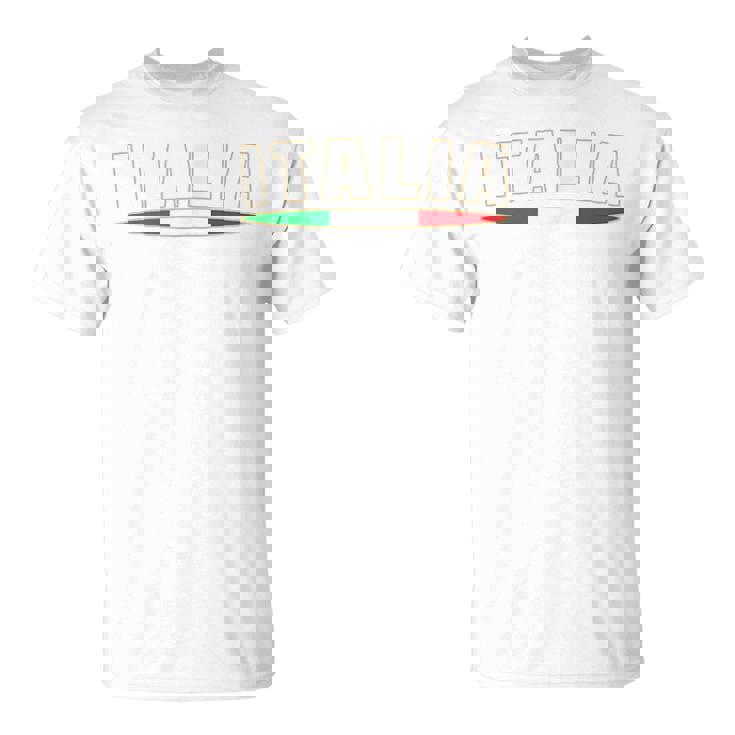 Italia イタリアサッカージャージ イタリア国旗ファン Tシャツ