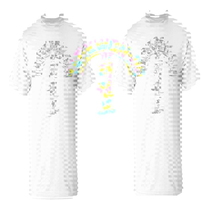 Itfテコンドー-夏のレインボータイダイを行う Tシャツ