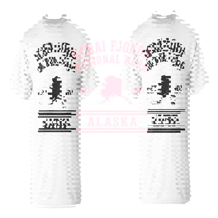 Kenai Fjords National Park Est 1980 Alaska T-Shirt