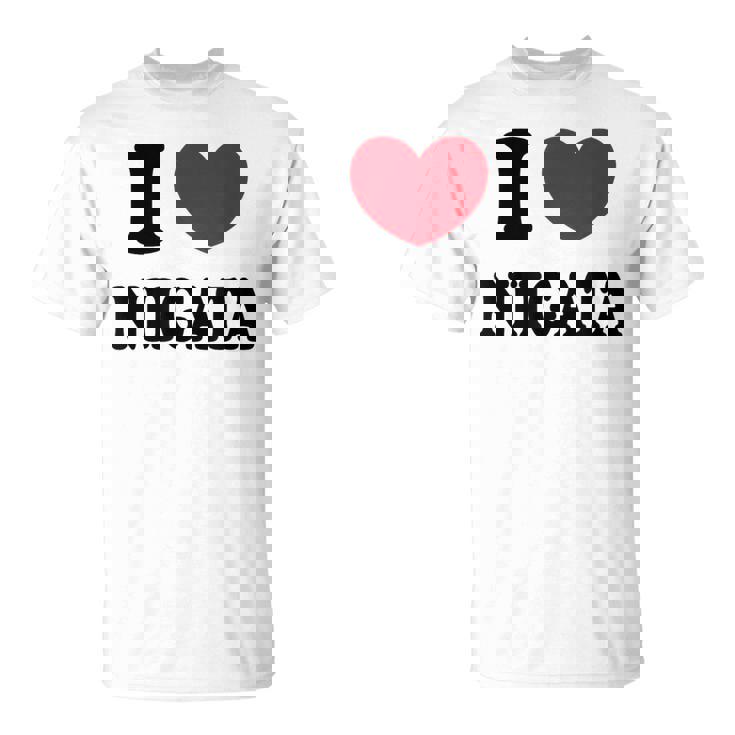 I Love Niigata 新潟大好き Tシャツ