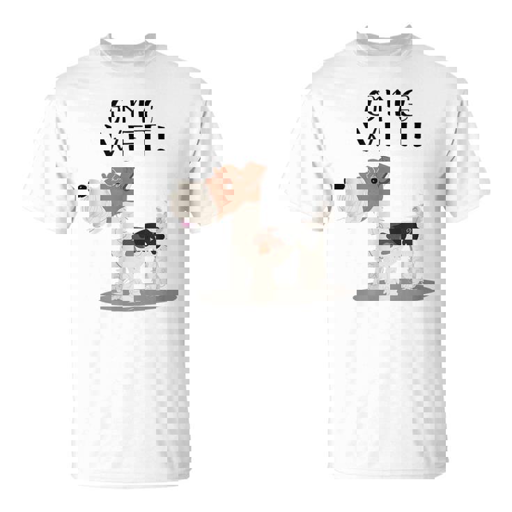 Omg Wft ワイヤーフォックステリアシャツ Tシャツ