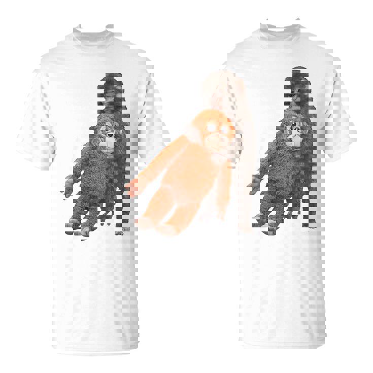 Punch The Monkey Meme X Ape Cute Punch Monkey Baby Meme Tシャツ