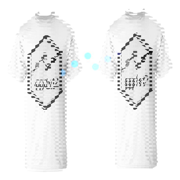 R Programming Ggplot2 六角tシャツ Rstudio Tidyverse Rstats Tシャツ