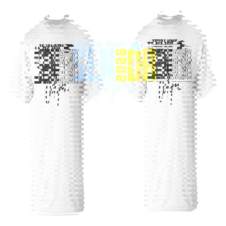 Retro The Final Inning Senior Softball Mom Class Of 2026 T-Shirt