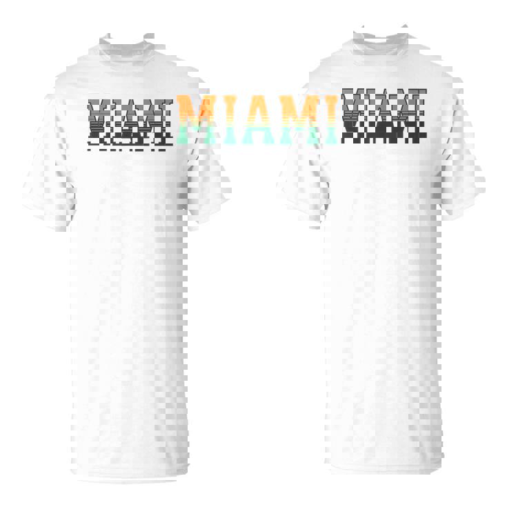 Retro Miamiintage Classic Miami Tシャツ