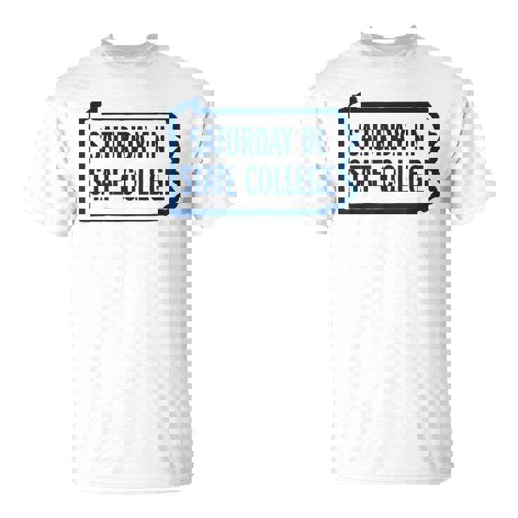 Saturday Intate College Pa Is For Football Tシャツ