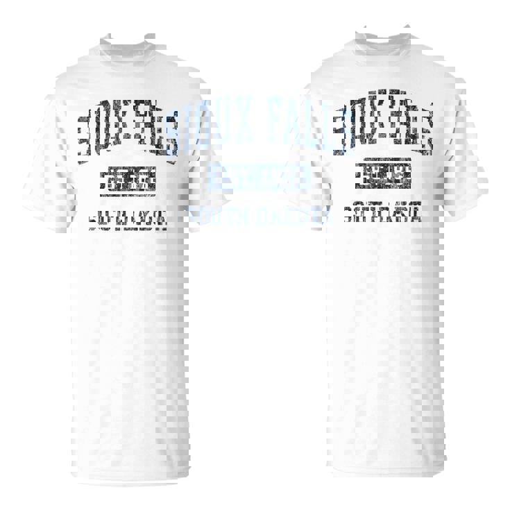 Sioux Falls South Dakota SD Vintage Established Tank Top T-Shirt