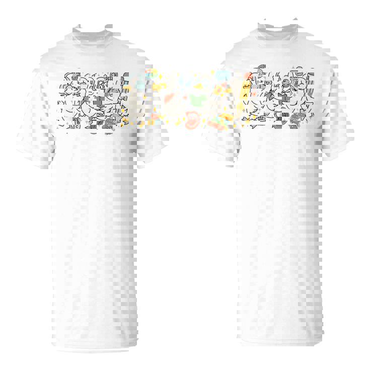 Speech Therapy Silly Goose Speech Therapist School SLP T-Shirt