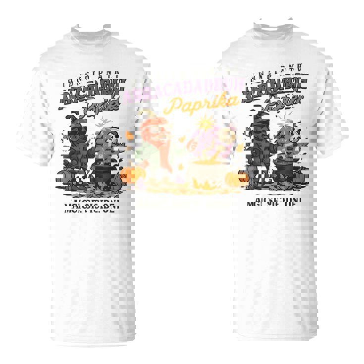 Spice Halloween Costume Haunted Pantry Abracadabruh Paprika T-Shirt