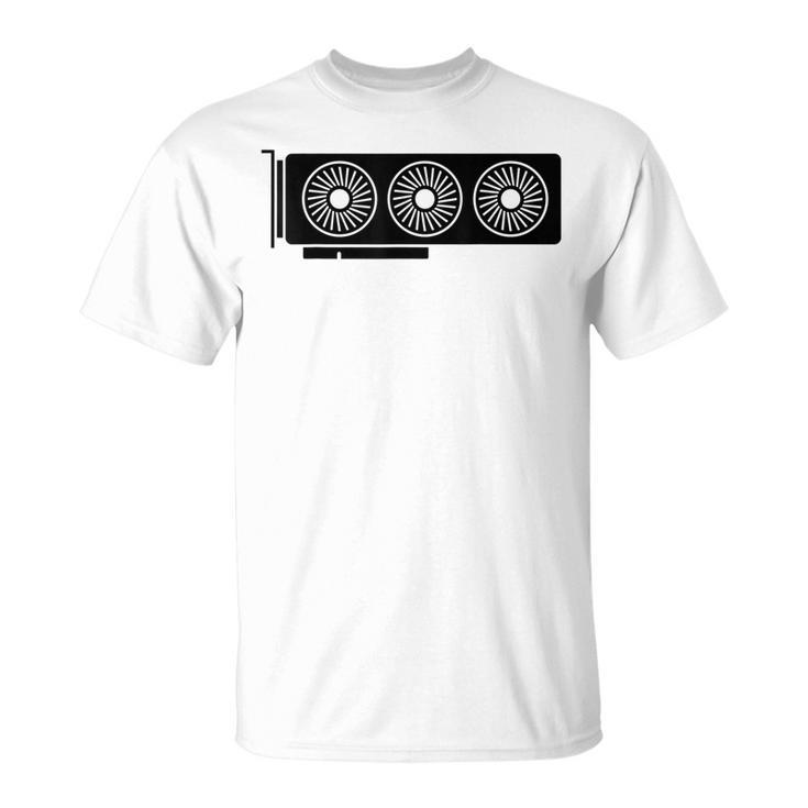 Tarjeta Gráfica Gpu Tech Guy Geek Nerdoporte Técnico Camiseta unisex