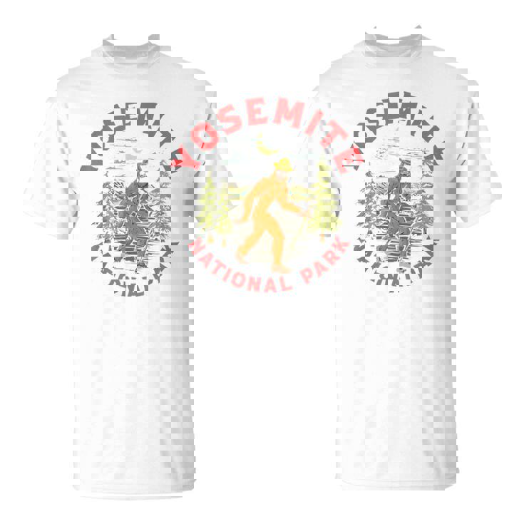 Yosemite National Park Ranger Bigfoot 80Sasquatch Tシャツ