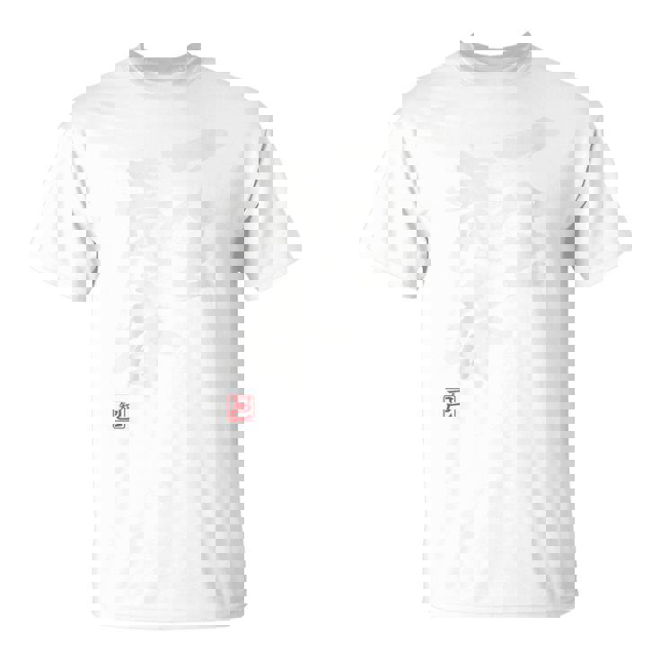 「一生青春」面白い 筆文字 ユーモア満点 背面に文字入りデザイン おもしろプリント Tシャツ