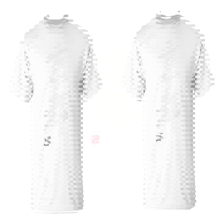 「京都」面白い 筆文字 ユーモア満点 背面に文字入りデザイン おもしろプリント Tシャツ