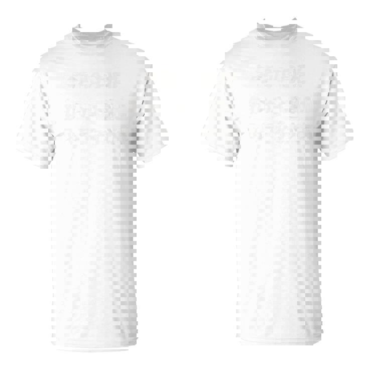 「今月の目標 知らない猫について行かない」面白い 筆文字 ユーモア満点 背面に文字入りデザイン おもしろプリント Tシャツ