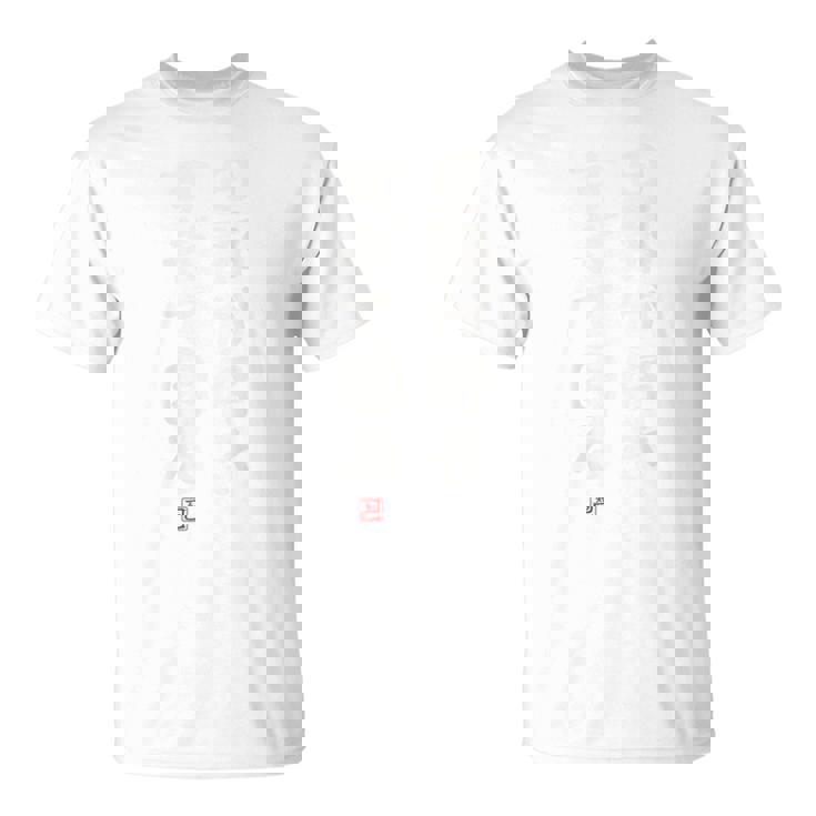 「旦那が好きすぎて困る」面白い 筆文字 ユーモア満点 背面に文字入りデザイン おもしろプリント Tシャツ