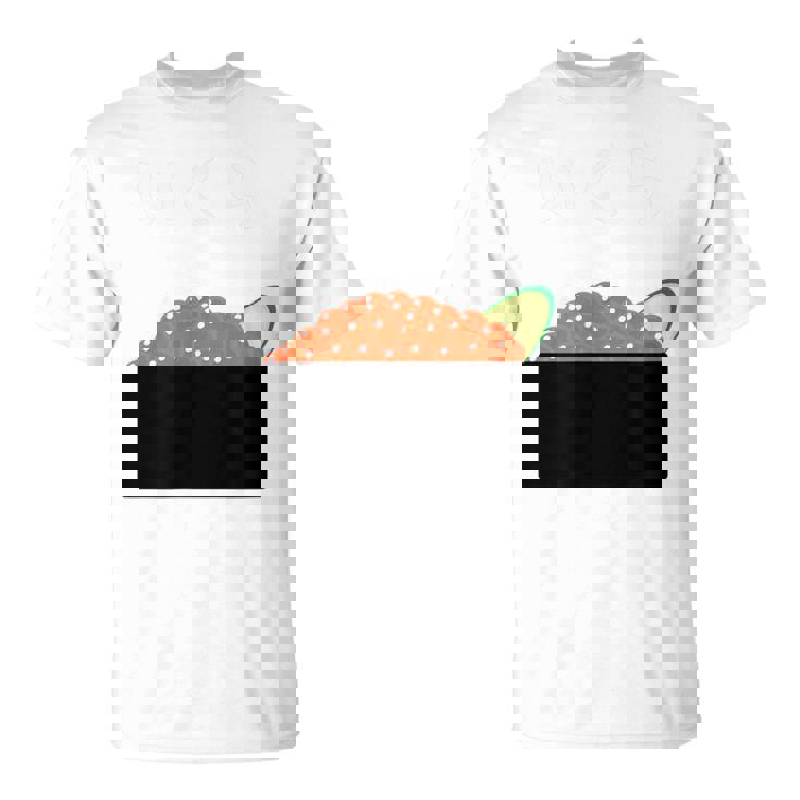 【いくら】イクラ 寿司 おすし 軍艦巻き 可愛い おもしろ 面白い 鮭 魚卵 料理 文字 ネタ ウケ狙い 文字入り 変な Tシャツ