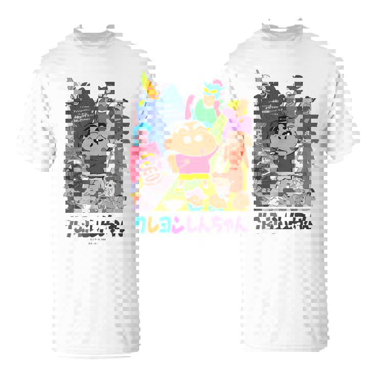 【映画】クレヨンしんちゃん アクション仮面vsハイグレ魔王 ポスター Tシャツ