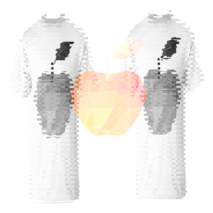 りんご フルーツ モチーフ アート りんご Tシャツ