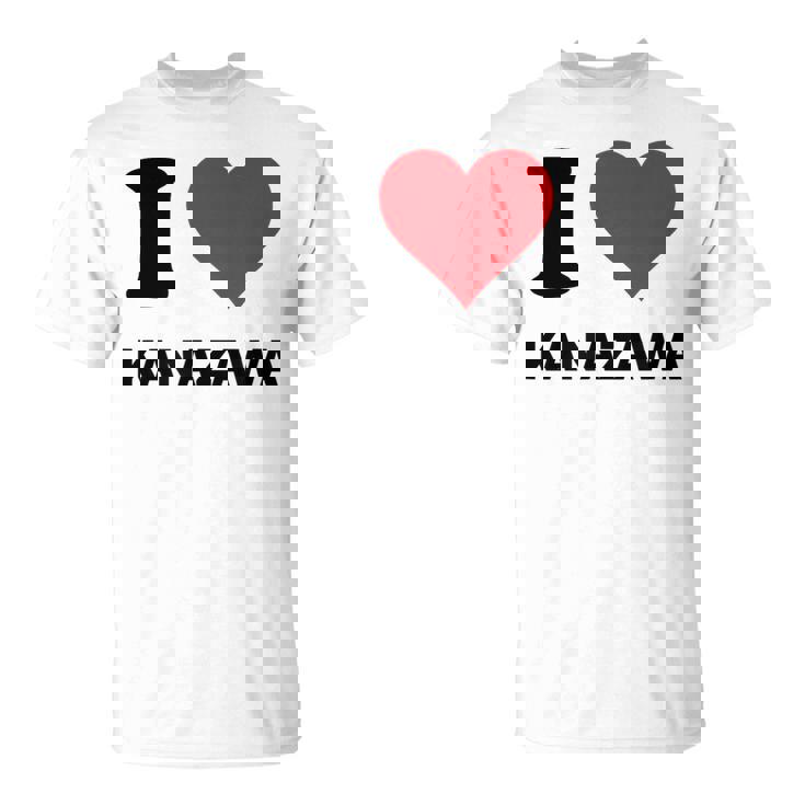 アイハート 金沢 日本大好き 日本土産 Tシャツ