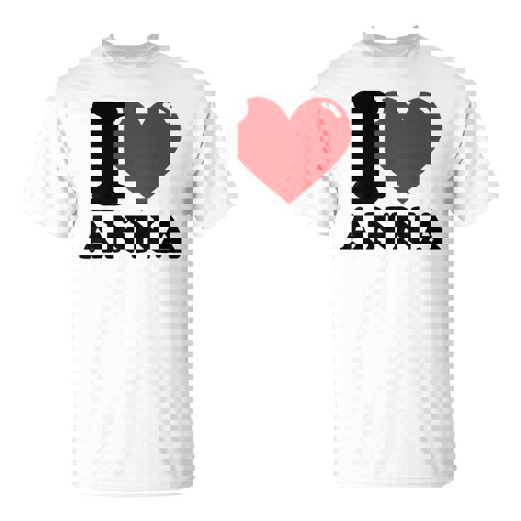 アイ・ラブ・アンナ Tシャツ