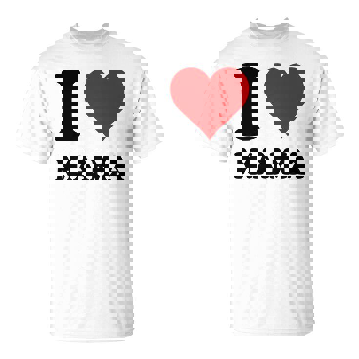 アイ・ラヴ・ママ 長袖tシャツ Tシャツ