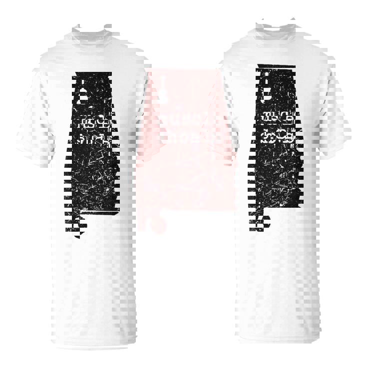 アラバママップ マッスルショールズ 録音 キャピタルロック グラフィック Tシャツ