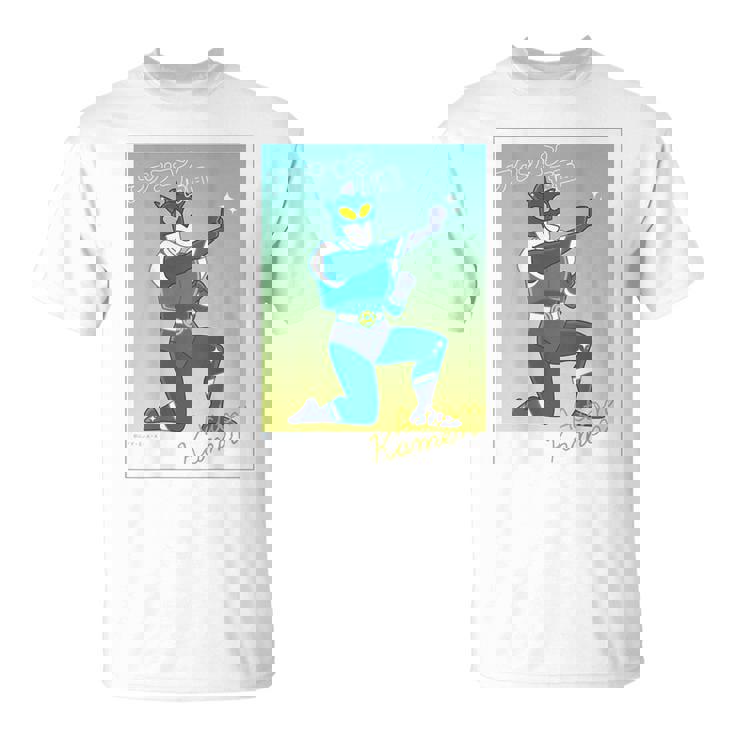 クレヨンしんちゃん アクション仮面ブロマイド風 Tシャツ