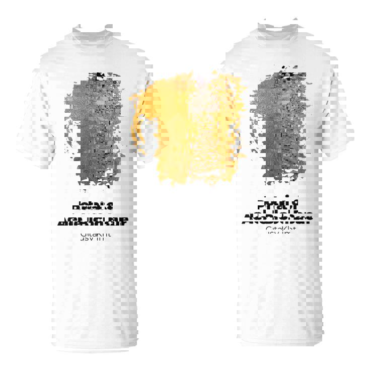 グスタフ・クリムト作 アデル・ブロッホバウアー・グランジの肖像 Tシャツ