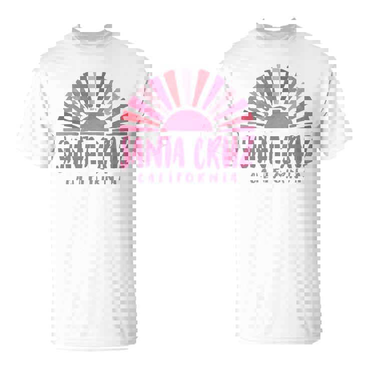 サンタクルーズ カリフォルニアサンライズ カリフォルニア州サンタクルーズ 長袖tシャツ Tシャツ