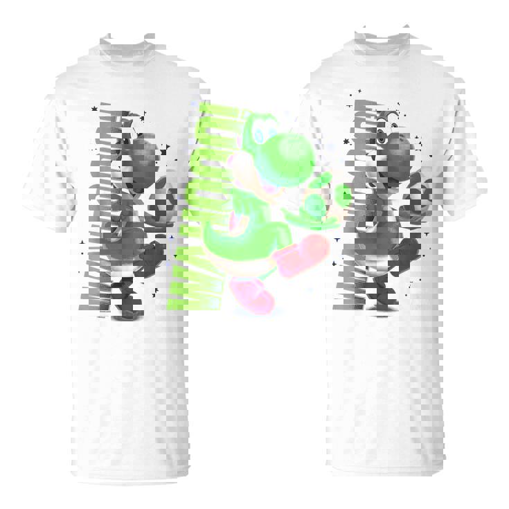 ザ・スーパーマリオギャラクシー・ムービー Action Yoshi Tシャツ