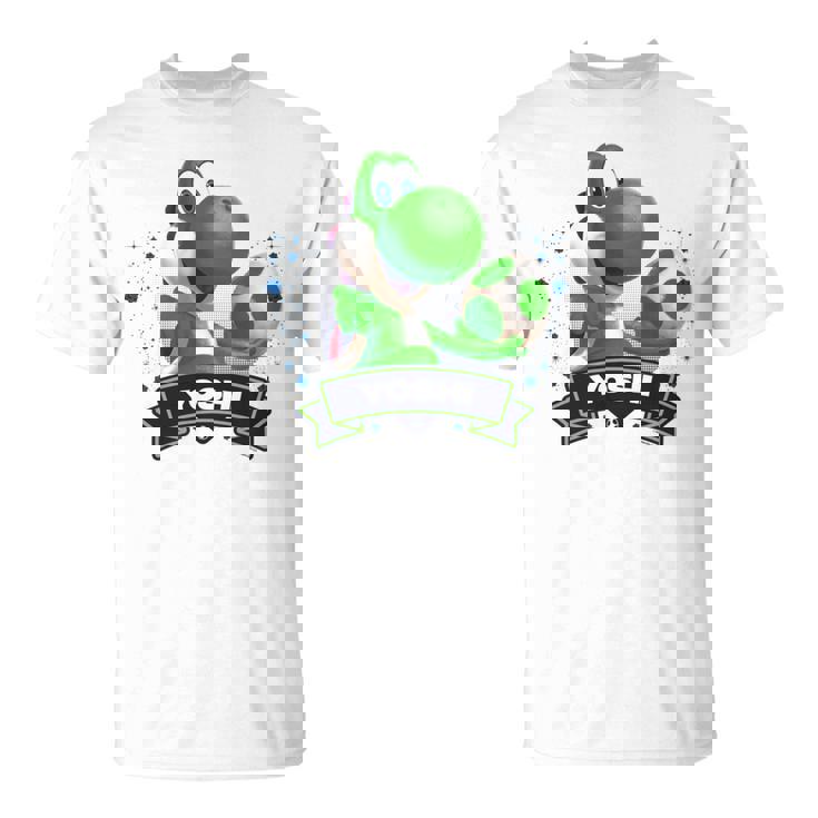 ザ・スーパーマリオギャラクシー・ムービー Yoshi Champion 長袖tシャツ Tシャツ