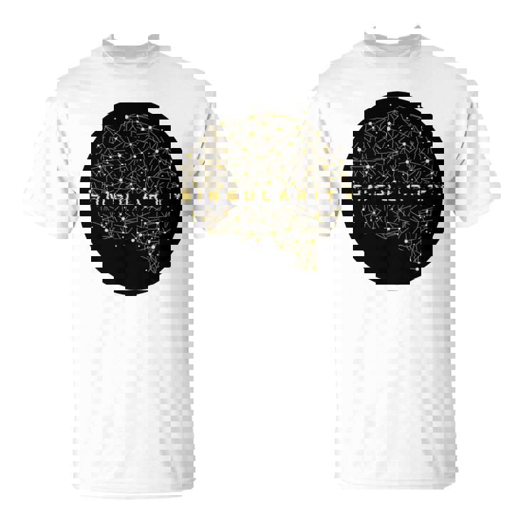 シンギュラリティ 強力ジェネレーティブai人工知能データ 長袖tシャツ Tシャツ