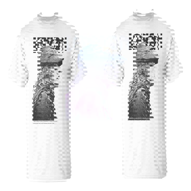 ジョン・レノン 平和な色調の肖像画 Tシャツ